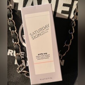 SATURDAY SKIN Pretty Pop Probiotic Power Whipped Cream 45ml/1.52 fl oz NIB